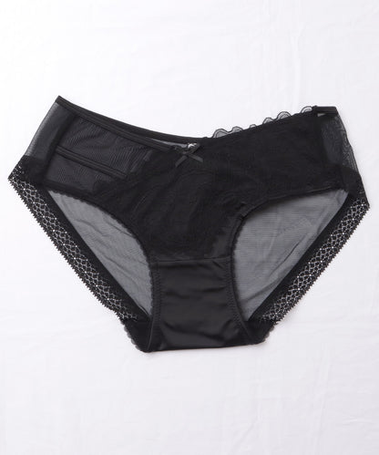 【4枚セット】レースドッキングアシメショーツ