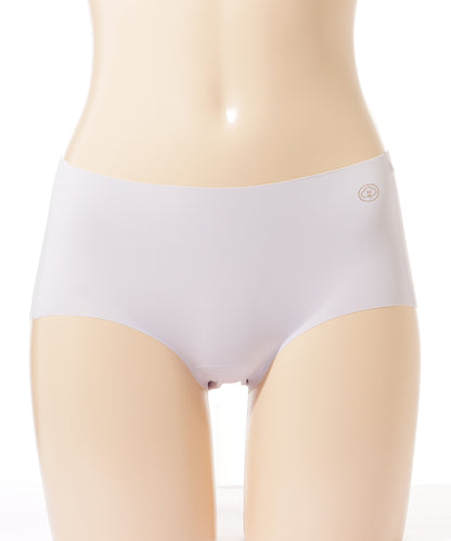 【6枚セット】 ソリッドカラー シームレス ボーイズレッグ ショーツ
