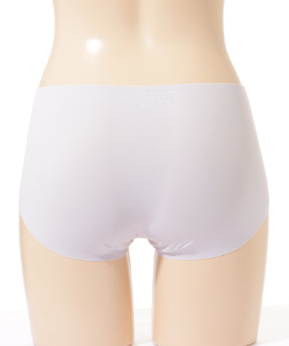 【6枚セット】 ソリッドカラー シームレス ボーイズレッグ ショーツ