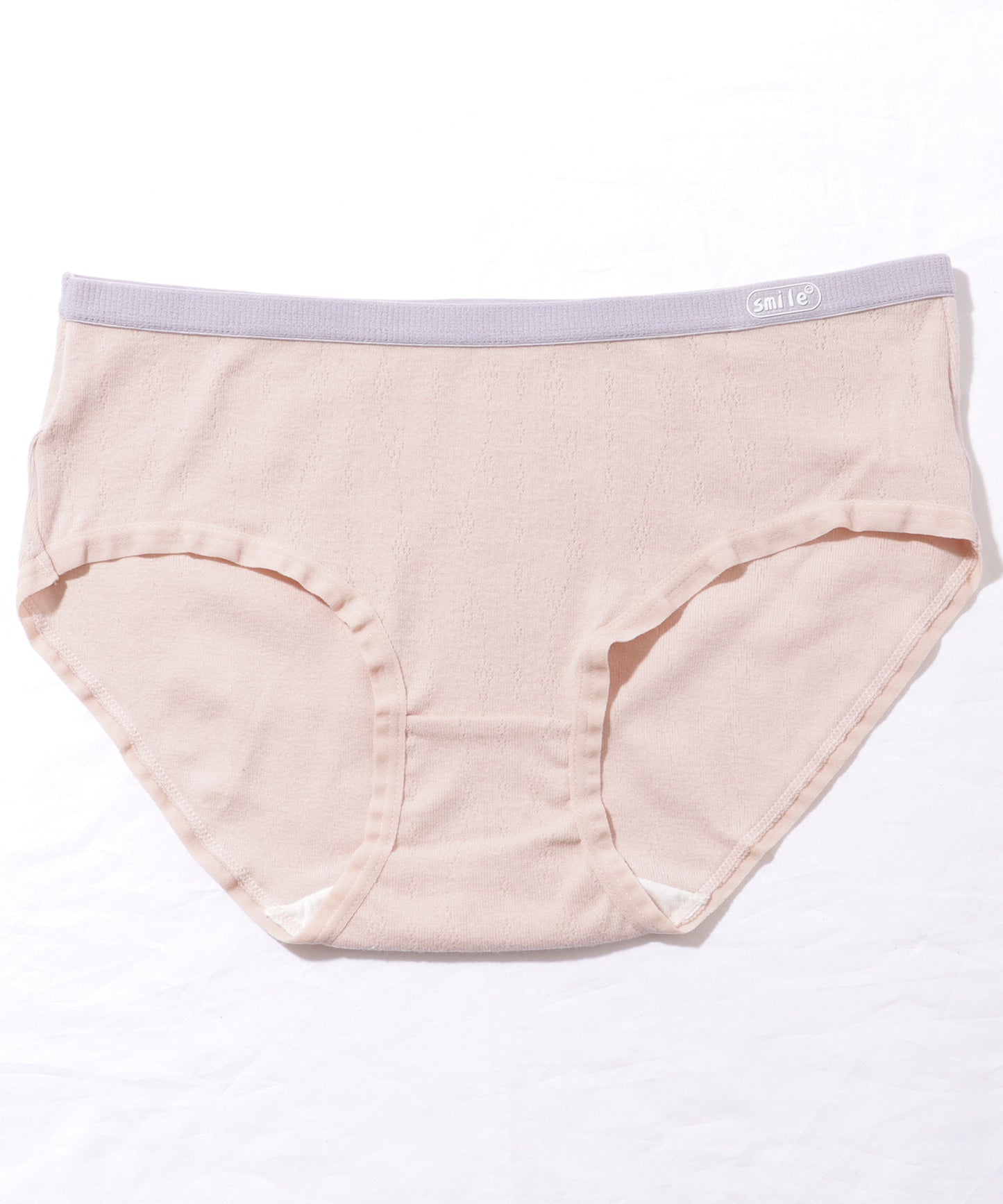 【5枚セット】 バイカラー ベーシック コットン ミドル ショーツ