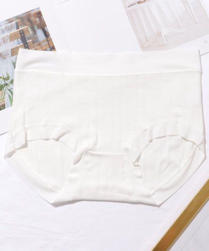 【6枚セット】 ソリッドカラー フレンチ ストライプ ボーイズレッグ ショーツ