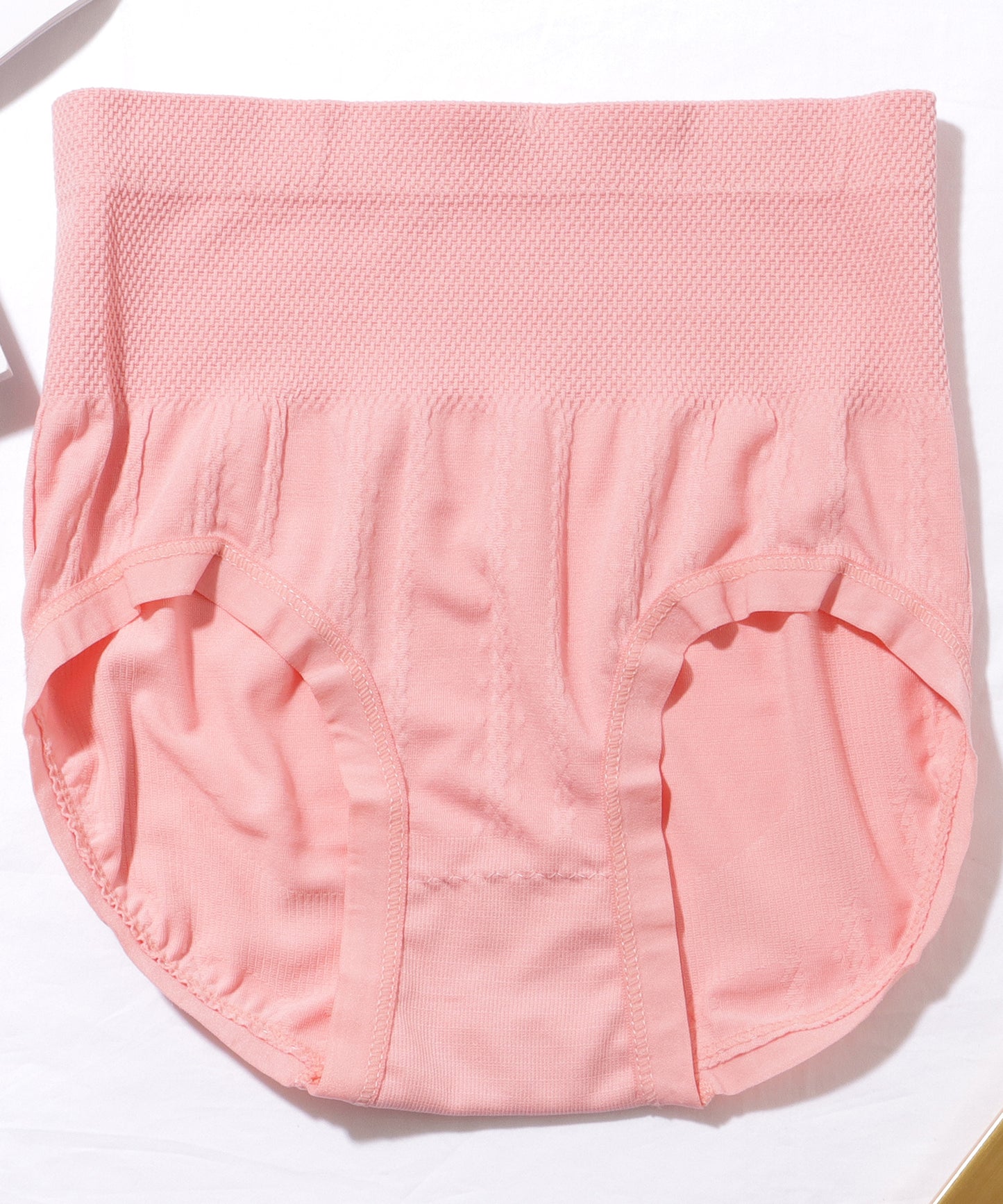 【7枚セット】 ソリッドカラー ハイウエスト ボーイズレッグ フィット ショーツ