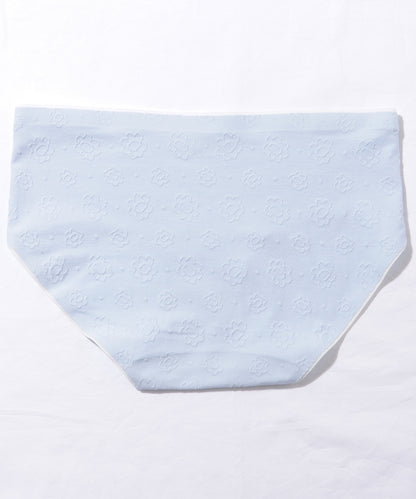 【5枚セット】フラワー ビジュー チャーム付き 花柄 ショーツ
