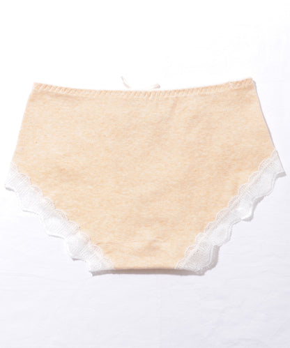 【5枚セット】 レース ライン ソフト コットン ショーツ