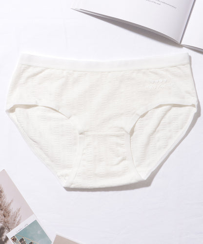 【6枚セット】 ソリッドカラー ベーシック コットン ミドル ショーツ