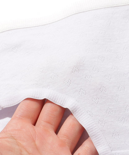 【6枚セット】 配色 コットン ソフト ベーシック ショーツ