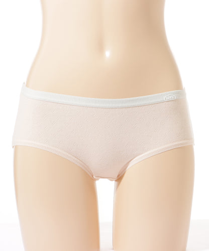 【6枚セット】 配色 コットン ソフト ベーシック ショーツ