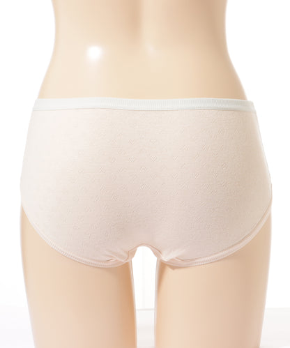 【6枚セット】 配色 コットン ソフト ベーシック ショーツ