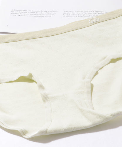 【6枚セット】 配色 コットン ソフト ベーシック ショーツ