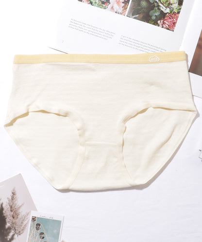 【6枚セット】 配色 コットン ソフト ベーシック ショーツ