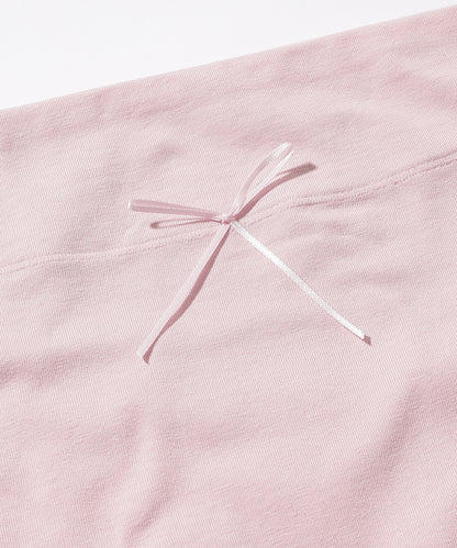 【7枚セット】ソリッドカラー リボン ボーイズレッグ ショーツ