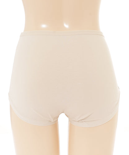 【7枚セット】ソリッドカラー リボン ボーイズレッグ ショーツ