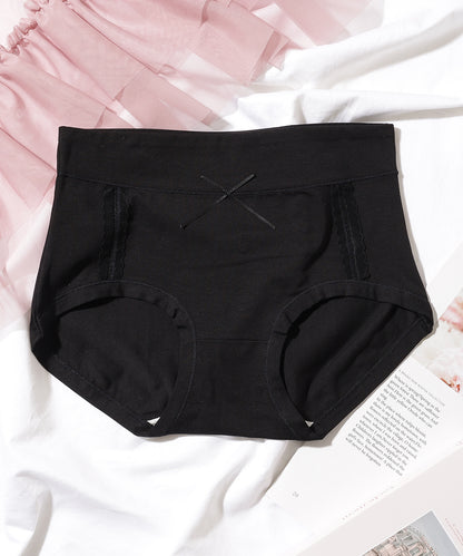 【7枚セット】ソリッドカラー リボン ボーイズレッグ ショーツ