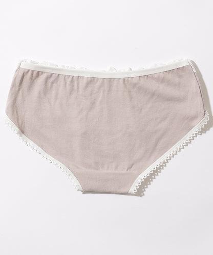 【10枚セット】くすみカラー フレンチ レース バラエティ ショーツ