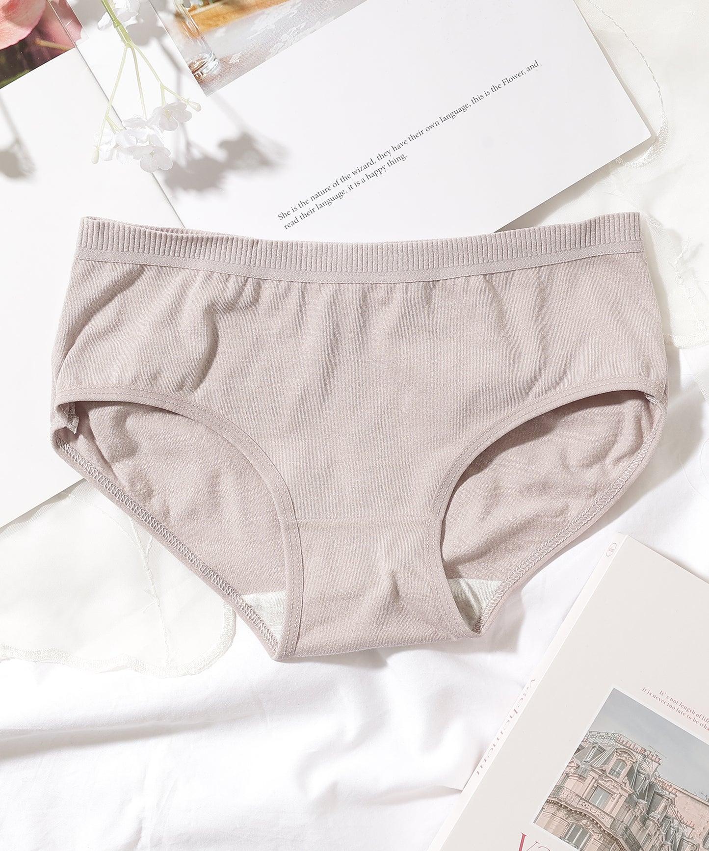 【10枚セット】くすみカラー フレンチ レース バラエティ ショーツ
