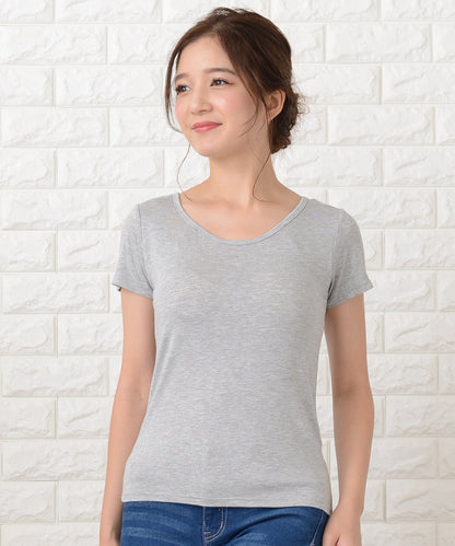 カップ付き半袖Tシャツ トップスインナー