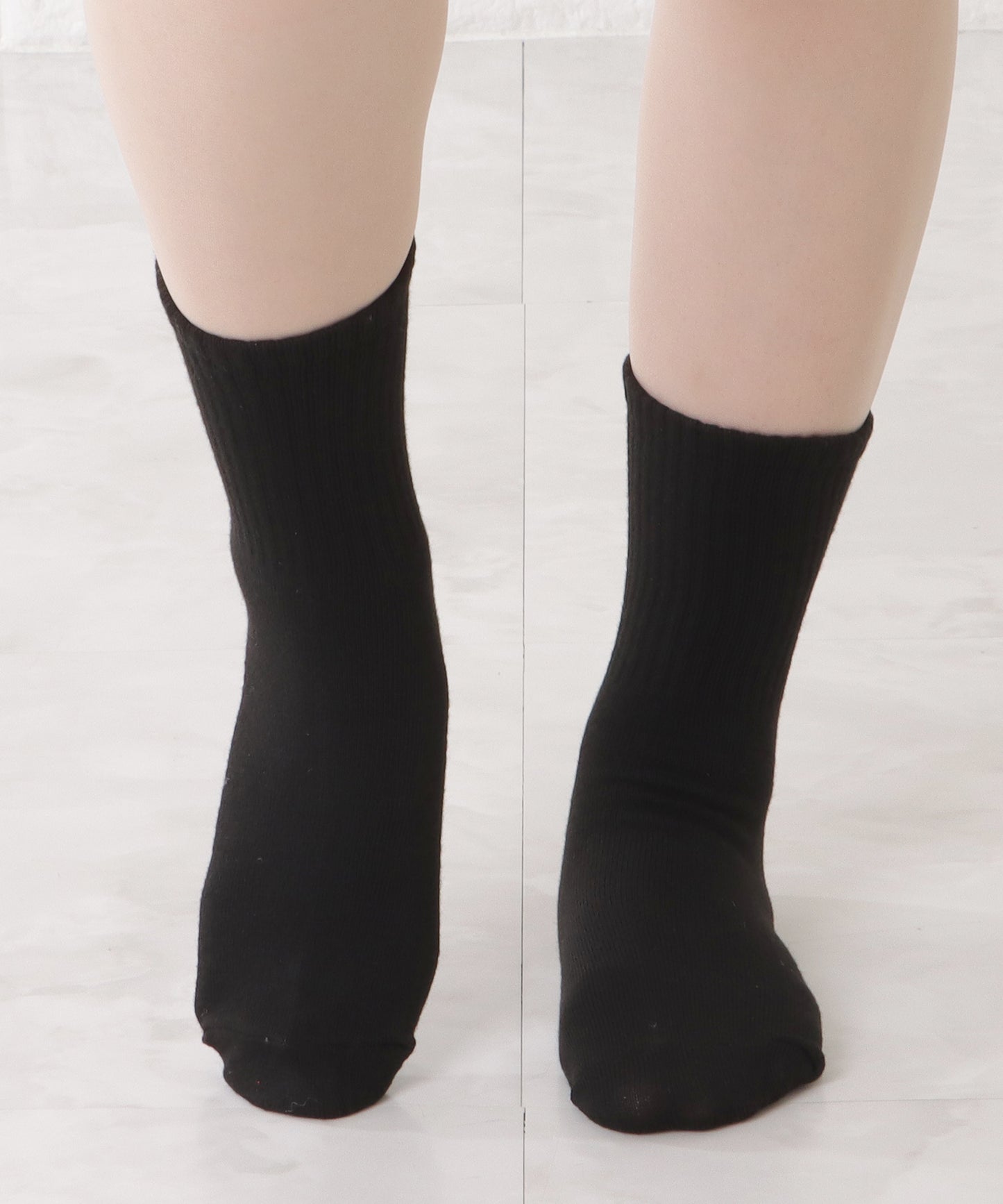 【10足セット】ショート丈リブライン配色ソックス