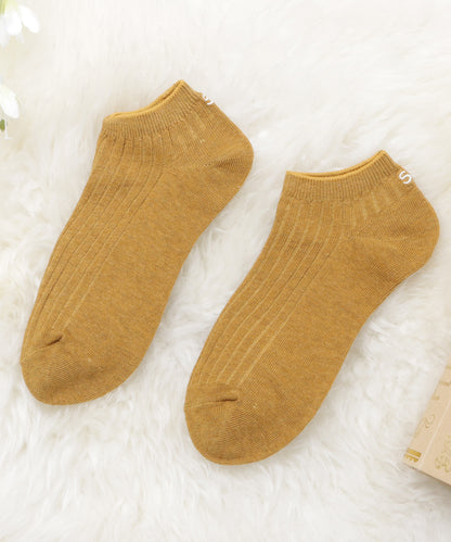 【7色組】ワンポイント刺繍スニーカーソックスセット