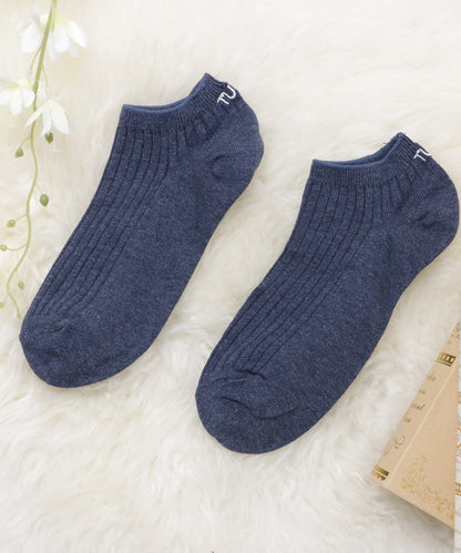 【7色組】ワンポイント刺繍スニーカーソックスセット