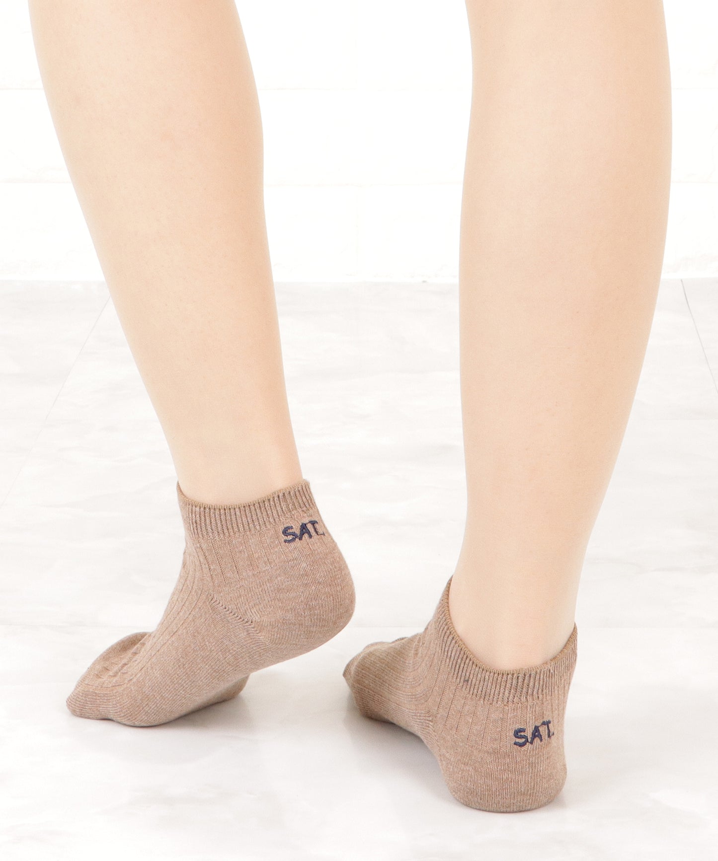 【7色組】ワンポイント刺繍スニーカーソックスセット