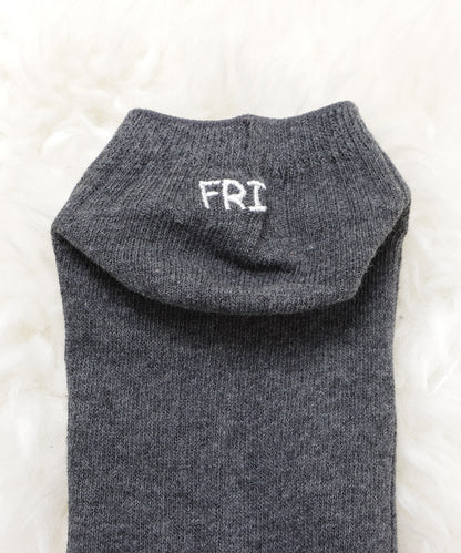 【7色組】ワンポイント刺繍スニーカーソックスセット