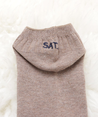【7色組】ワンポイント刺繍スニーカーソックスセット