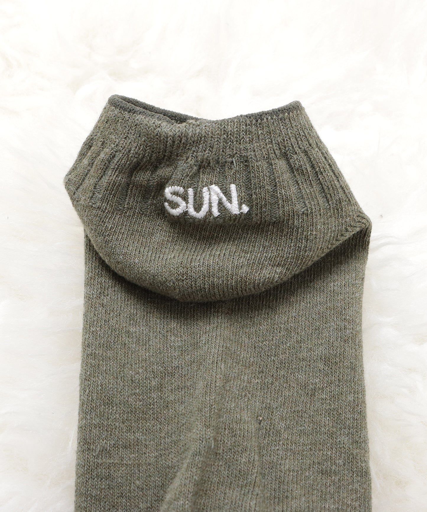 【7色組】ワンポイント刺繍スニーカーソックスセット