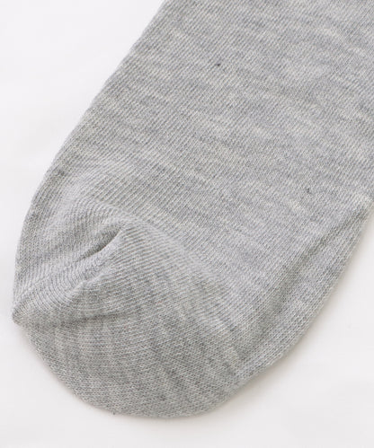 【10足セット】ショート丈ダブルラインリブソックス