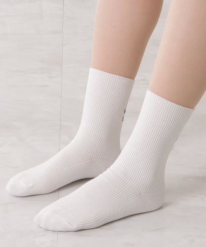 【3足セット】バックロゴショート丈ベーシックソックス