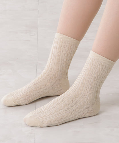 【10足セット】キャラクター柄ショート丈ブラウンソックス