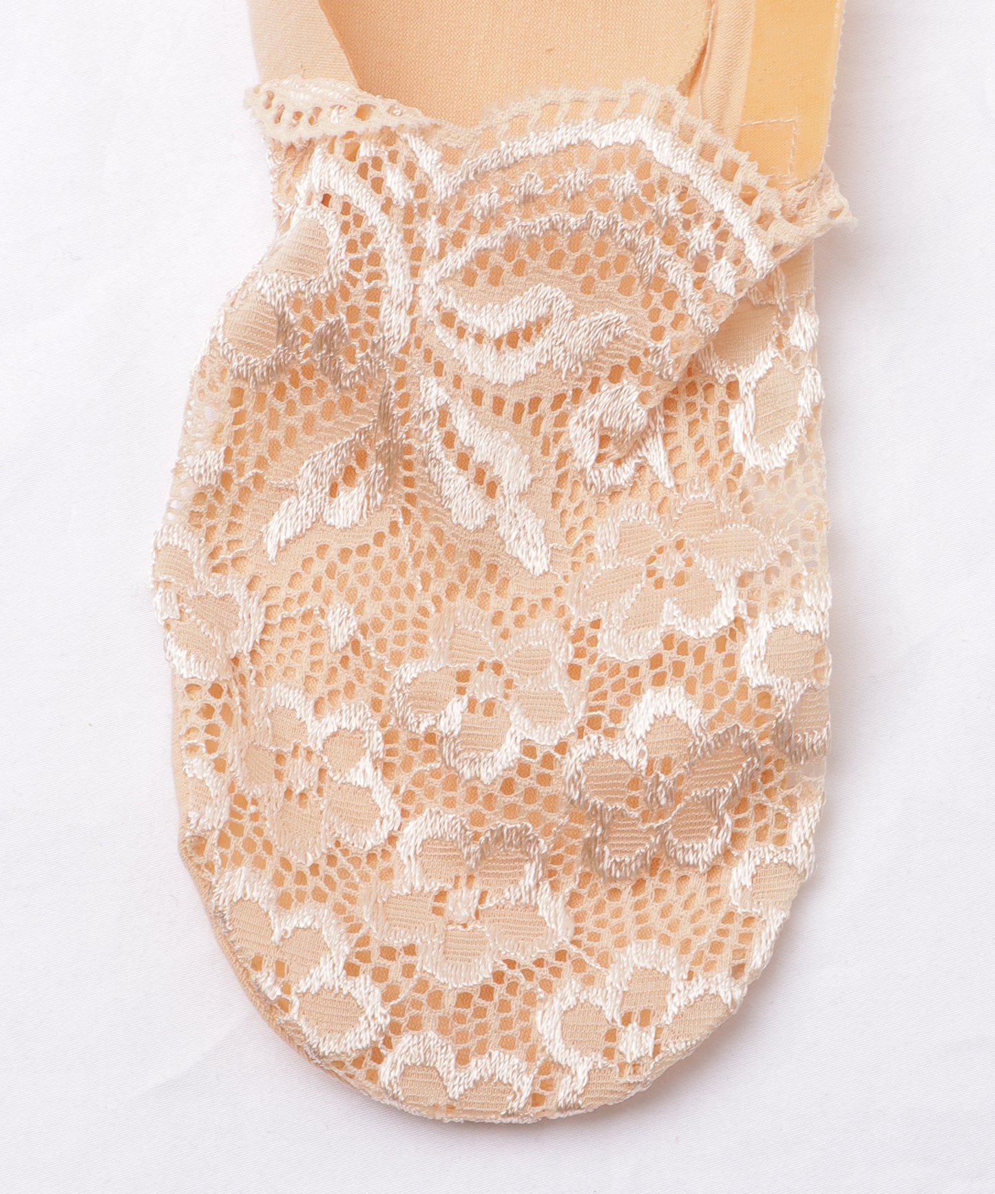 【4足セット】花柄レースカバーソックス