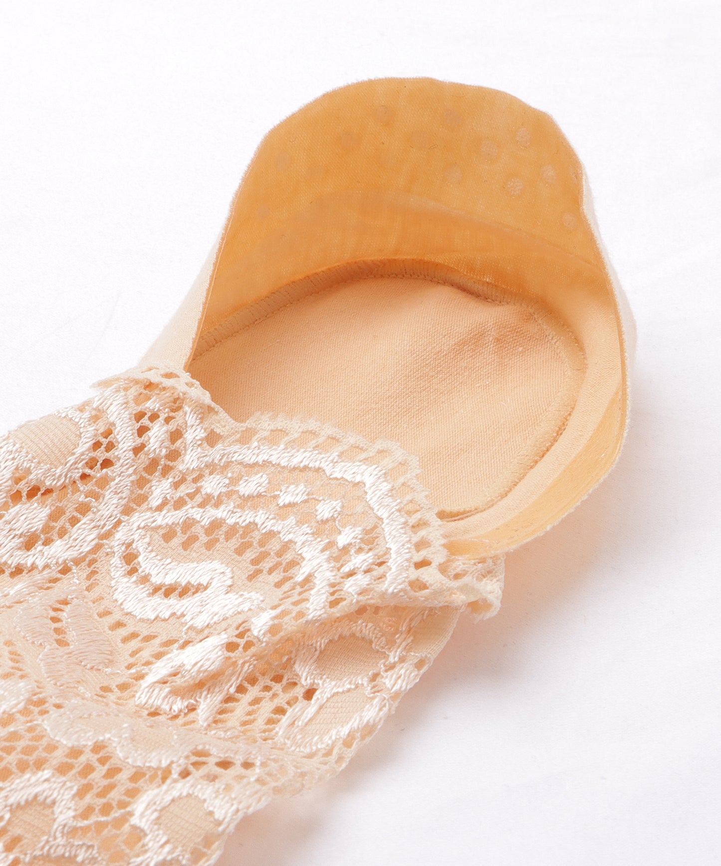 【4足セット】花柄レースカバーソックス