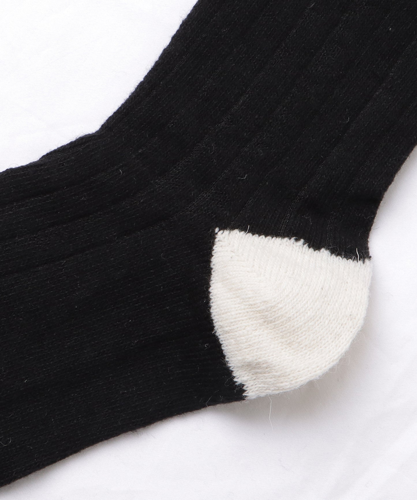 【4足セット】モノトーン配色リブソックス