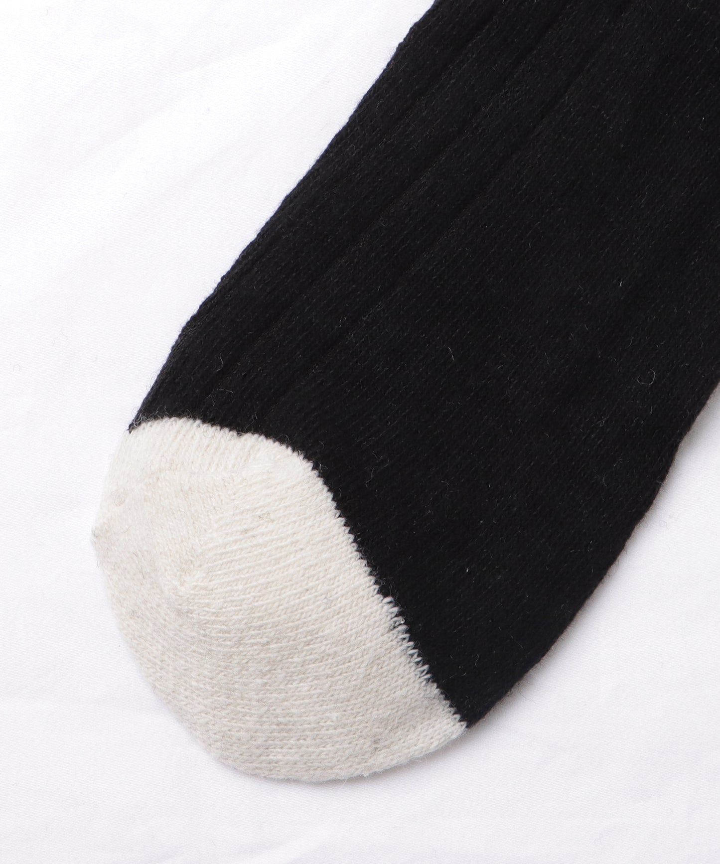 【4足セット】モノトーン配色リブソックス