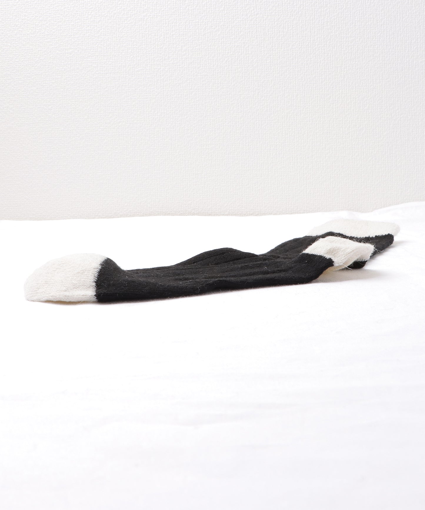 【4足セット】モノトーン配色リブソックス