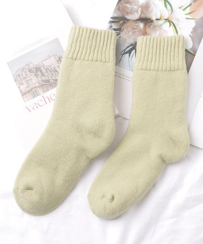 【7足セット】カシミヤタッチあったかルームソックス