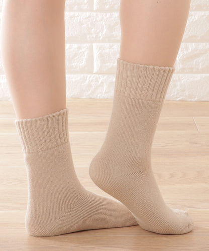 【7足セット】カシミヤタッチあったかルームソックス