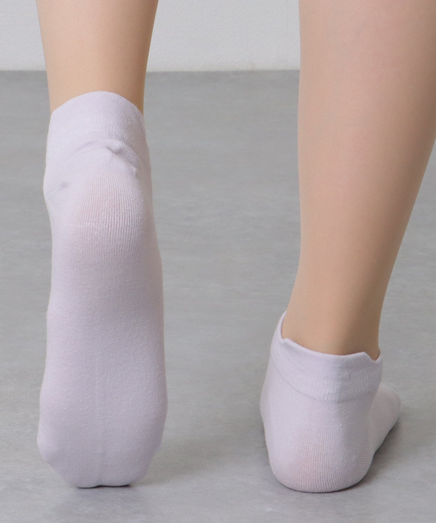 【10足セット】 ソリッドカラー シンプル カバー ソックス