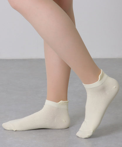【10足セット】 ソリッドカラー シンプル カバー ソックス