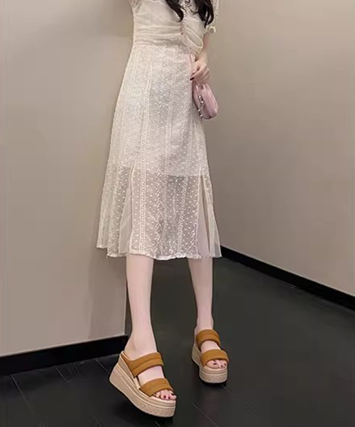 厚底 ウエッジ ヒール サンダル