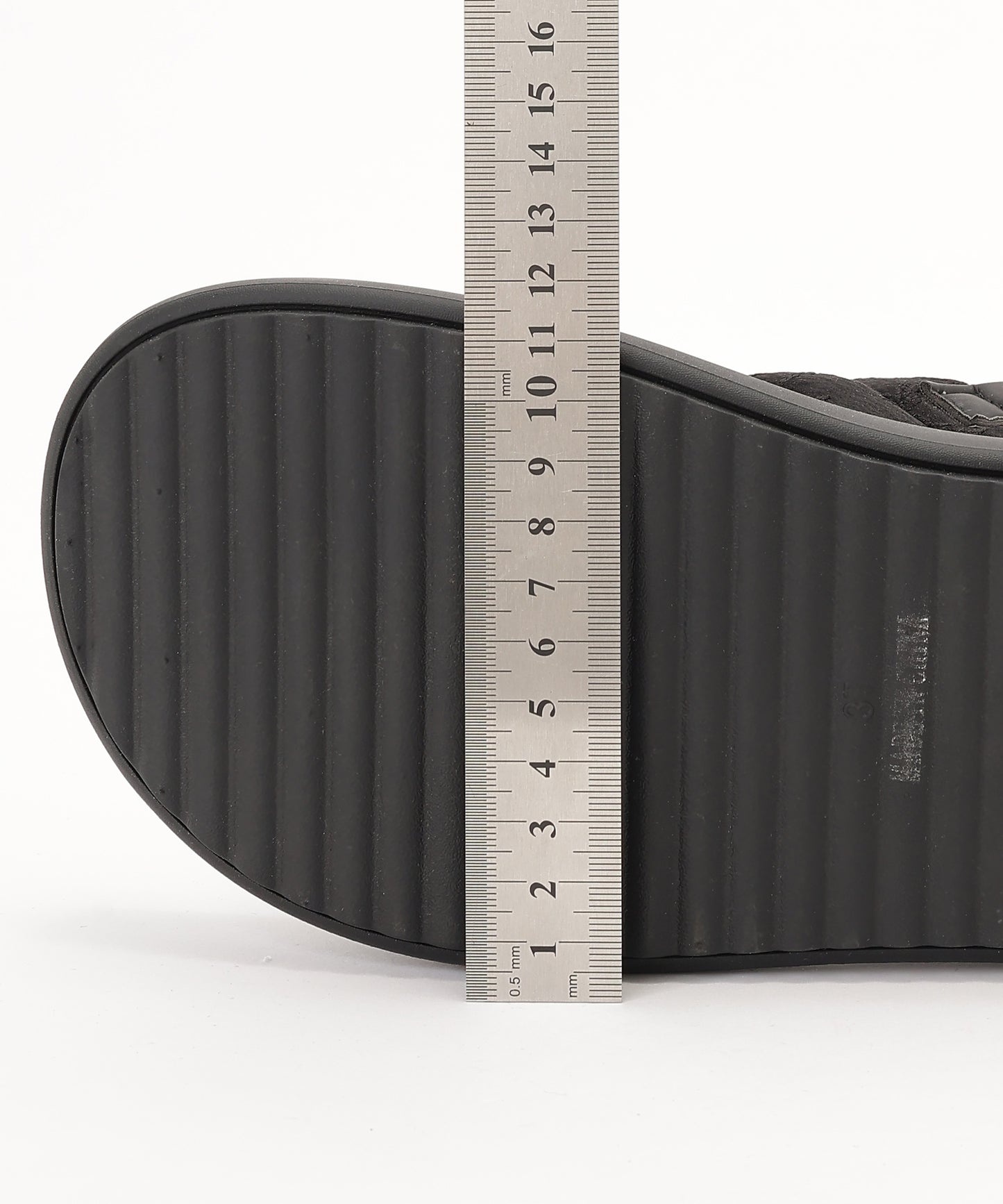 花柄 ウェーブ ダブルバンド バックストラップ 厚底 サンダル