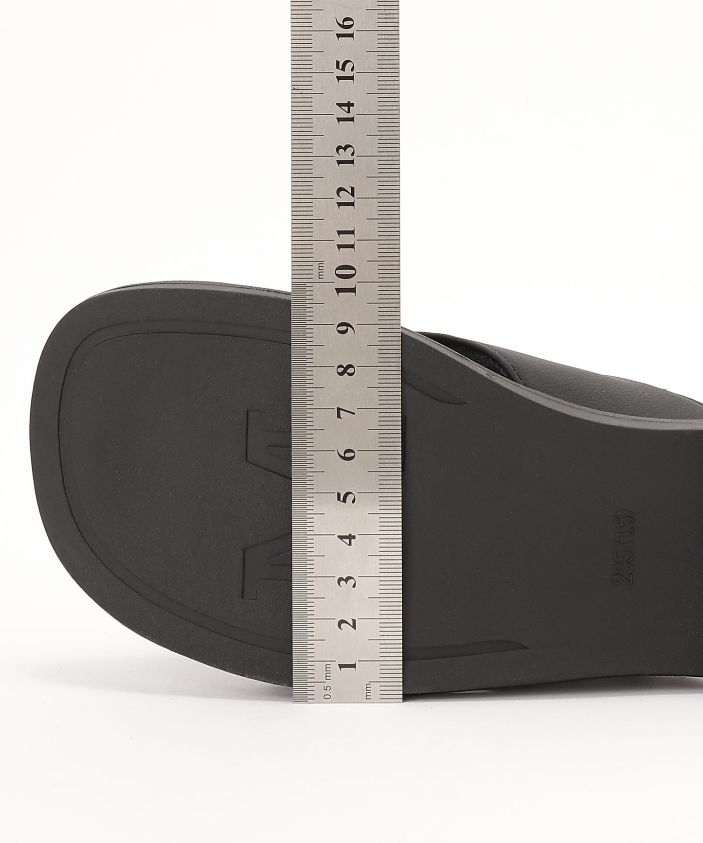 レザー調 クロス バックストラップ フラット サンダル