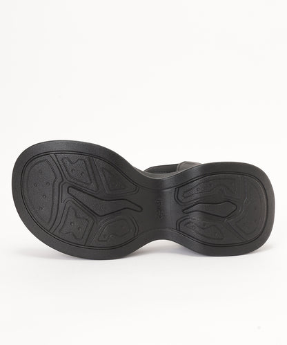 編み込み クロス ストラップ 厚底 サンダル