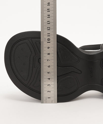 編み込み クロス ストラップ 厚底 サンダル