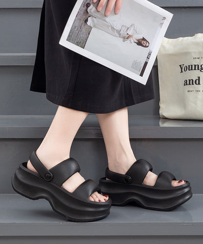 2WAY バックストラップ付き EVA 厚底 サンダル