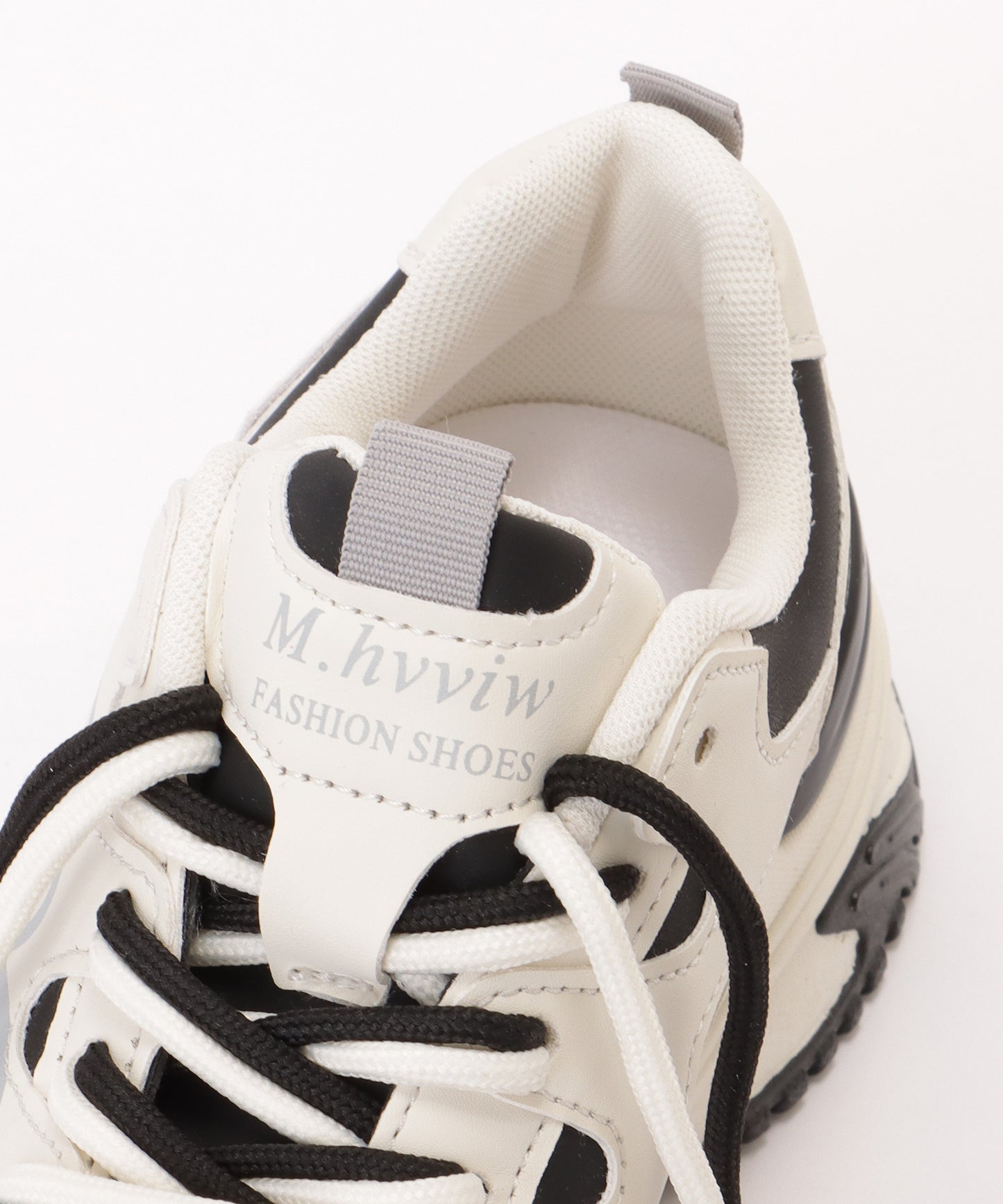 配色 レースアップ 厚底 ダッド スニーカー