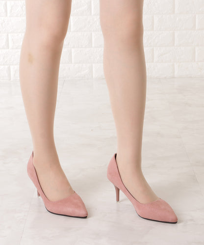ポインテッドピンヒールパンプス