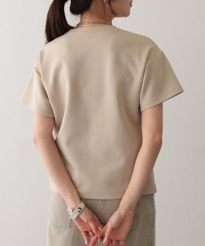 ソリッドカラー クルーネック 半袖 ベーシック Tシャツ