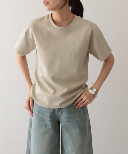 ソリッドカラー クルーネック 半袖 ベーシック Tシャツ