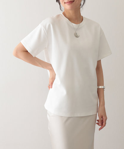 ソリッドカラー クルーネック 半袖 ベーシック Tシャツ